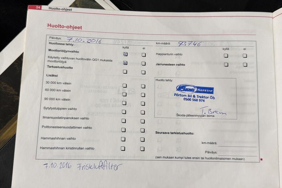 Skoda Octavia vaihtoauto