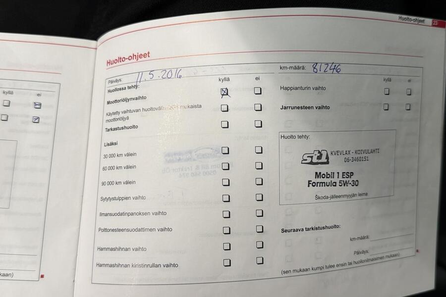 Skoda Octavia vaihtoauto