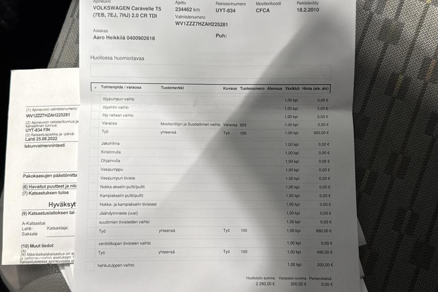 Volkswagen Transporter vaihtoauto