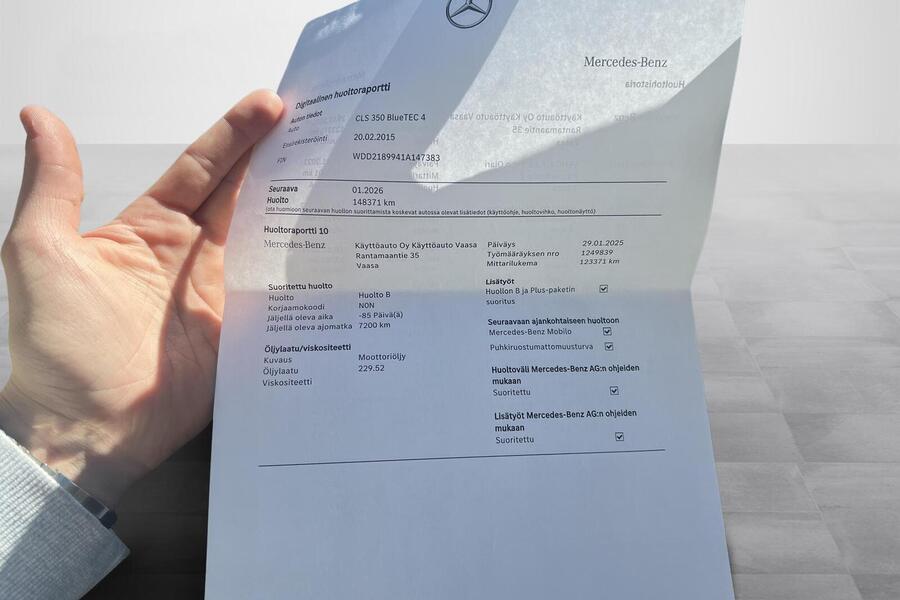 Mercedes-Benz CLS vaihtoauto