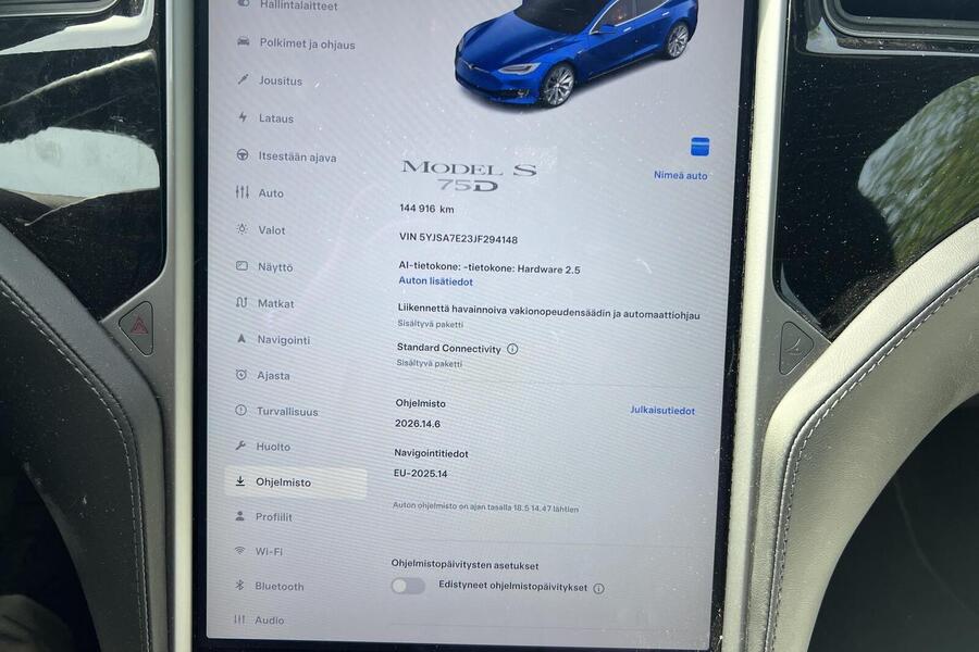 Tesla Model S vaihtoauto