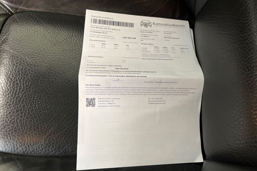 Volvo S80 vaihtoauto