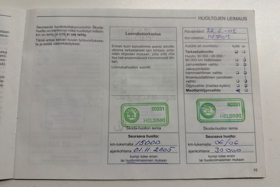 Skoda Fabia vaihtoauto