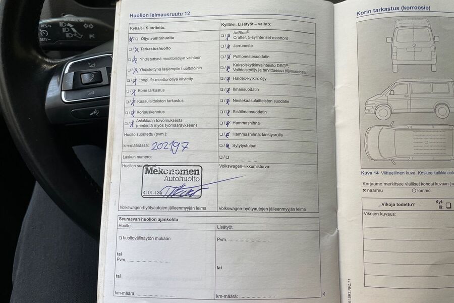 Volkswagen Caravelle vaihtoauto