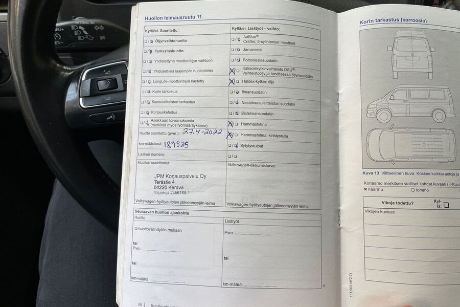 Volkswagen Caravelle vaihtoauto