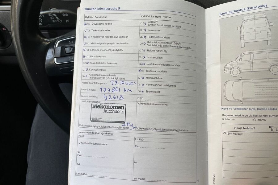 Volkswagen Caravelle vaihtoauto