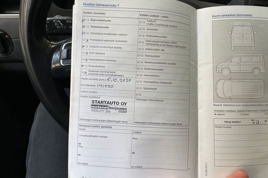 Volkswagen Caravelle vaihtoauto