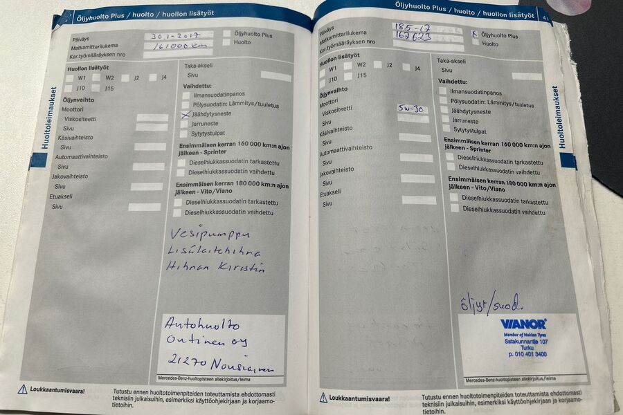 Mercedes-Benz Vito vaihtoauto