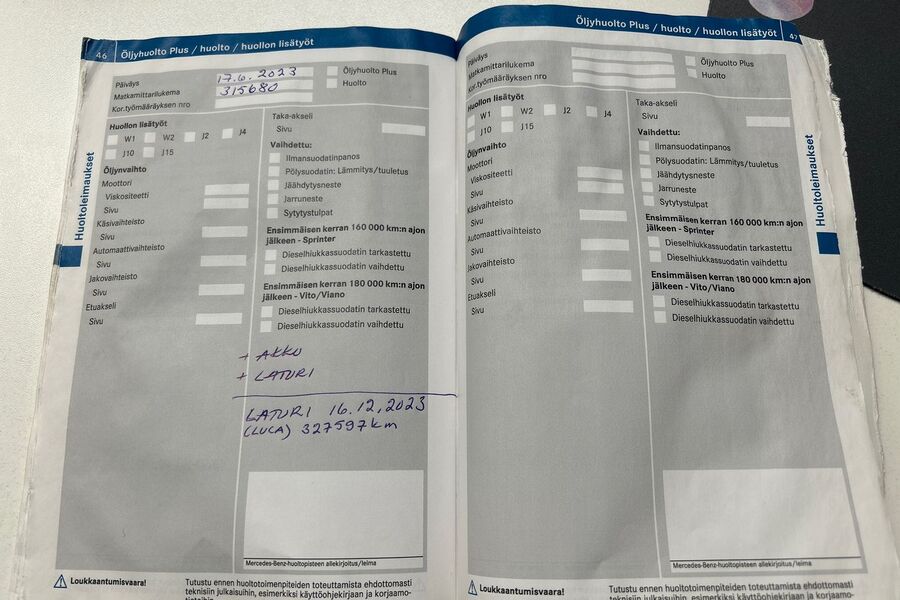 Mercedes-Benz Vito vaihtoauto