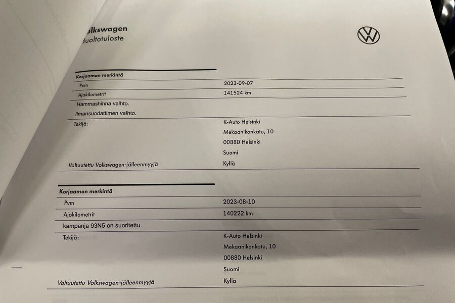 Volkswagen Passat vaihtoauto