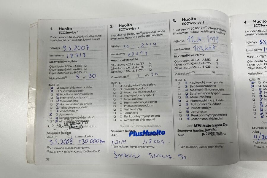 Opel Astra vaihtoauto