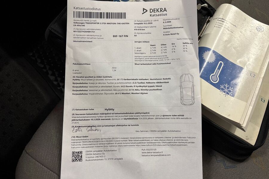 Volkswagen Transporter vaihtoauto