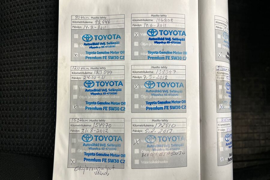 Toyota Avensis vaihtoauto