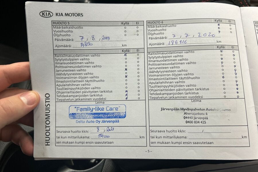 Kia Optima vaihtoauto