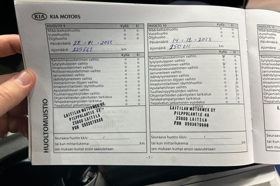 Kia Optima vaihtoauto