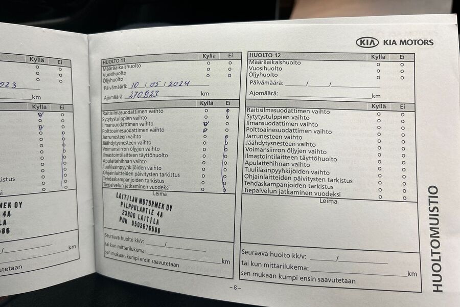 Kia Optima vaihtoauto