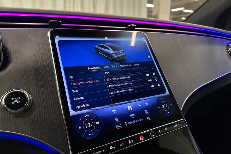 Mercedes-Benz EQE vaihtoauto