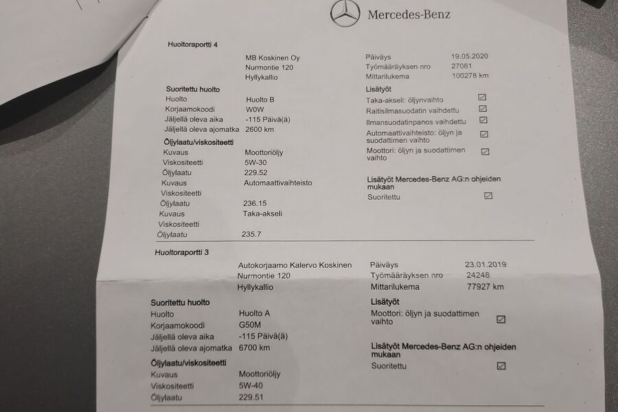 Mercedes-Benz C vaihtoauto