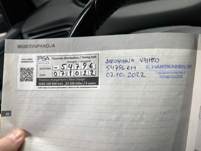 Peugeot 308 vaihtoauto