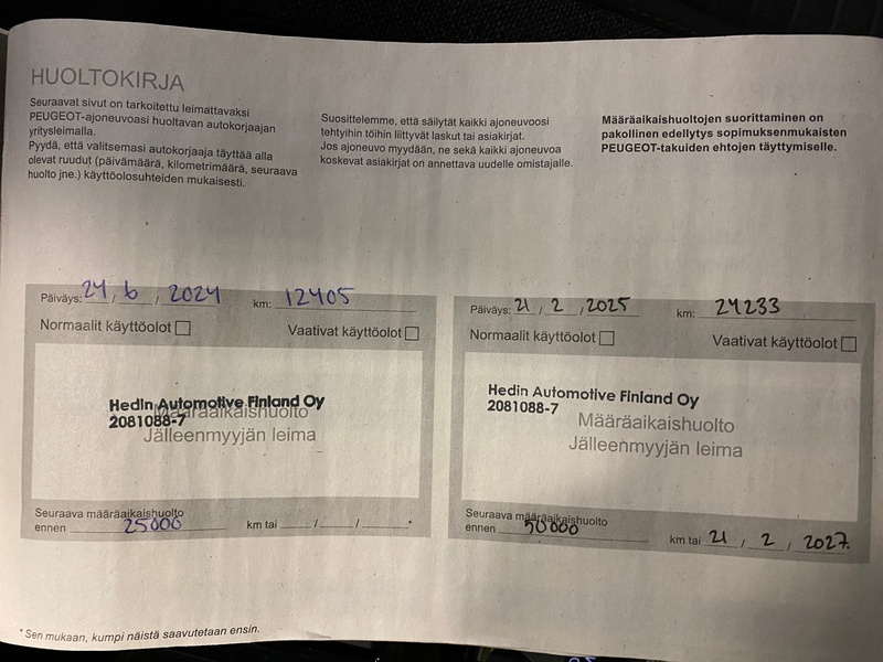 Peugeot e-2008 vaihtoauto