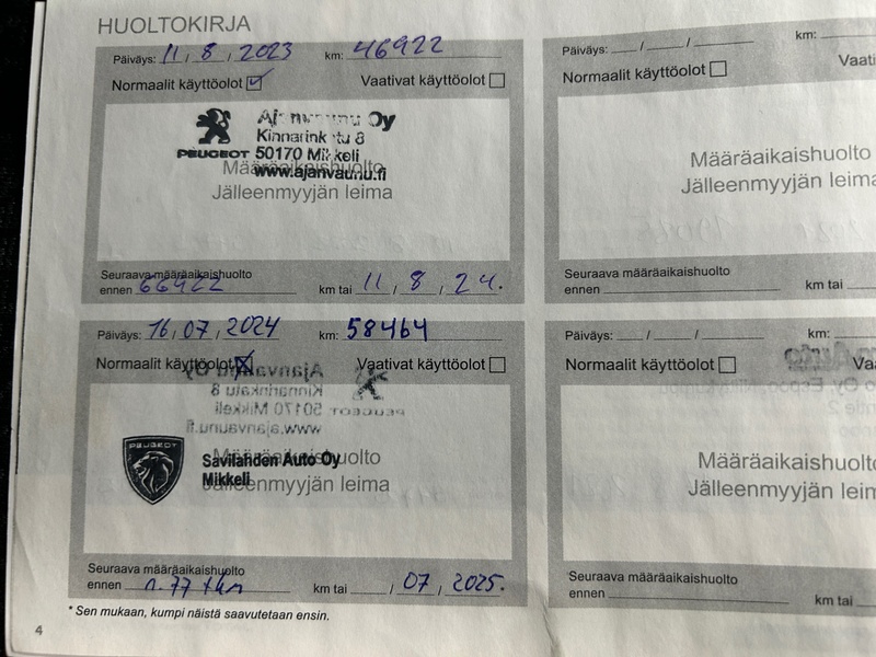 Peugeot 308 vaihtoauto