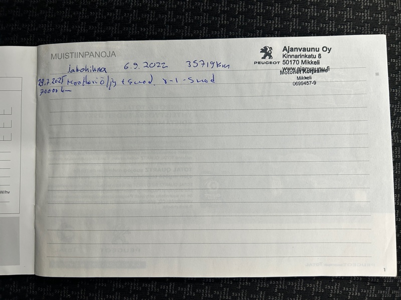 Peugeot 308 vaihtoauto