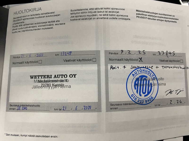 Peugeot e-2008 vaihtoauto