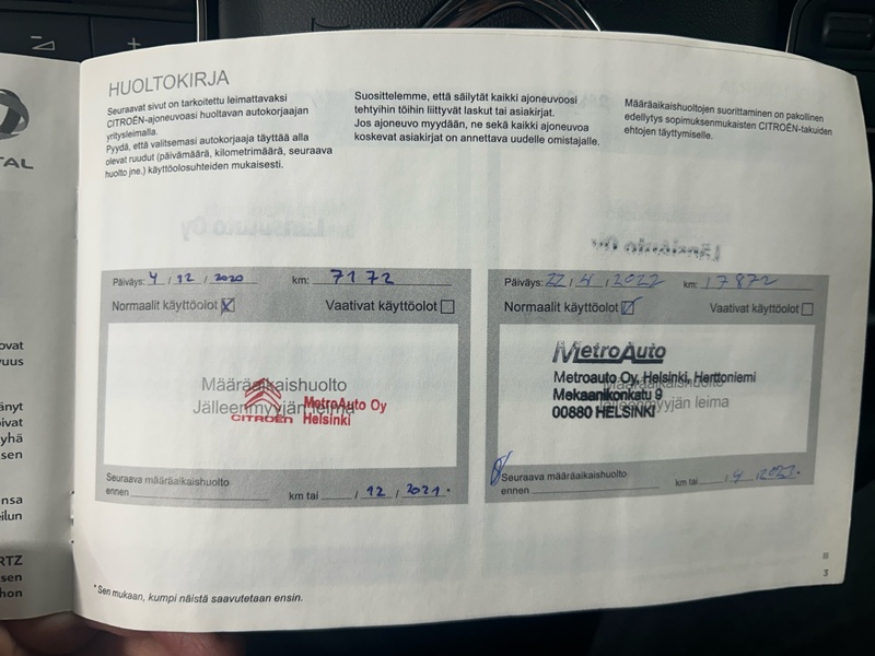 Citroën C3 vaihtoauto