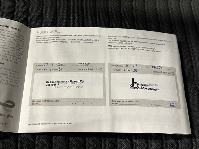 Peugeot e-2008 vaihtoauto