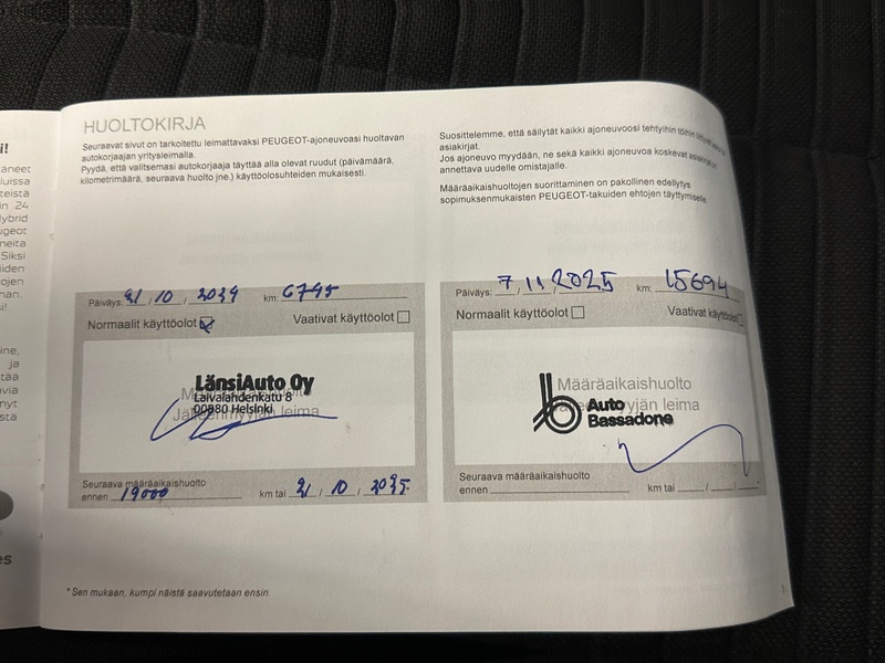 Peugeot e-2008 vaihtoauto