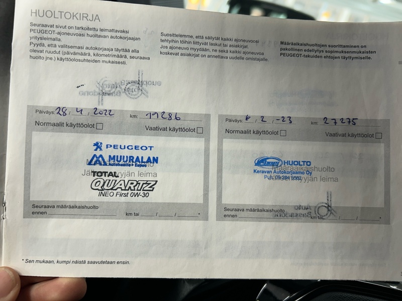 Peugeot 208 vaihtoauto