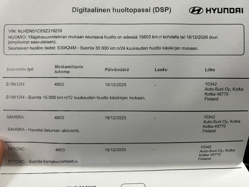 Hyundai i10 vaihtoauto