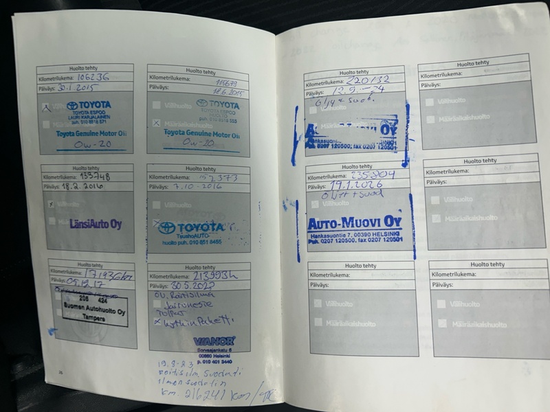 Toyota Avensis vaihtoauto