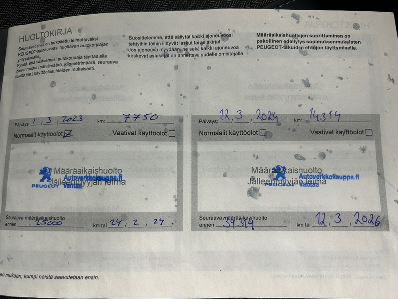 Peugeot e-208 vaihtoauto