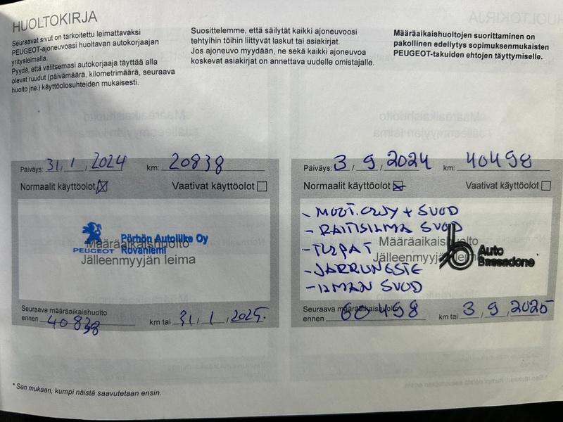 Peugeot 308 vaihtoauto