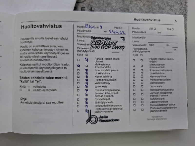 Opel Astra vaihtoauto