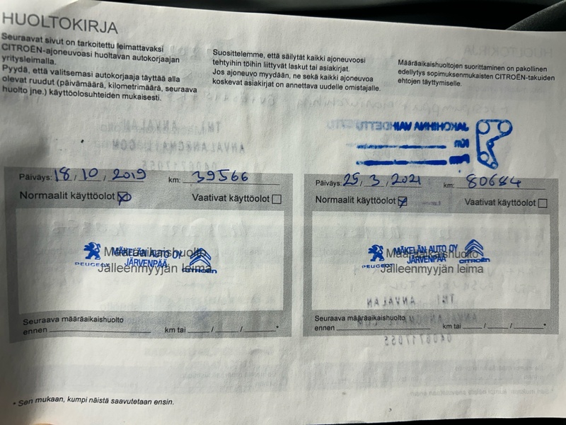 Citroën Jumpy vaihtoauto