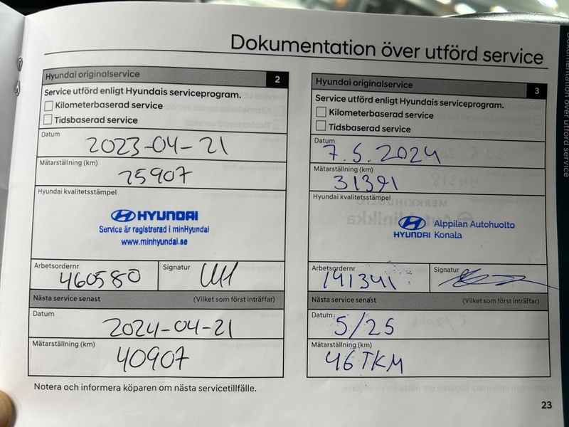 Hyundai Tucson vaihtoauto