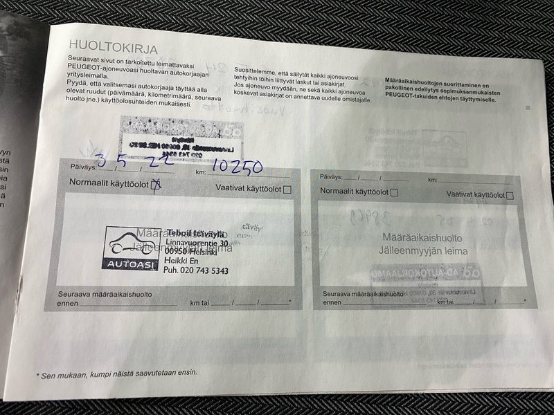 Peugeot 5008 vaihtoauto