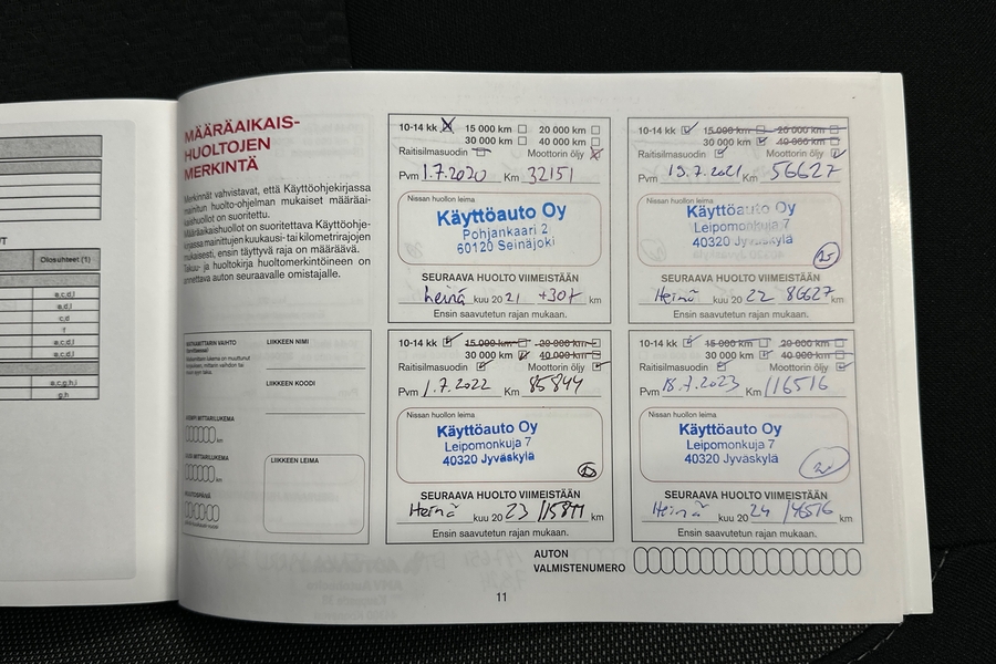 Nissan Qashqai vaihtoauto