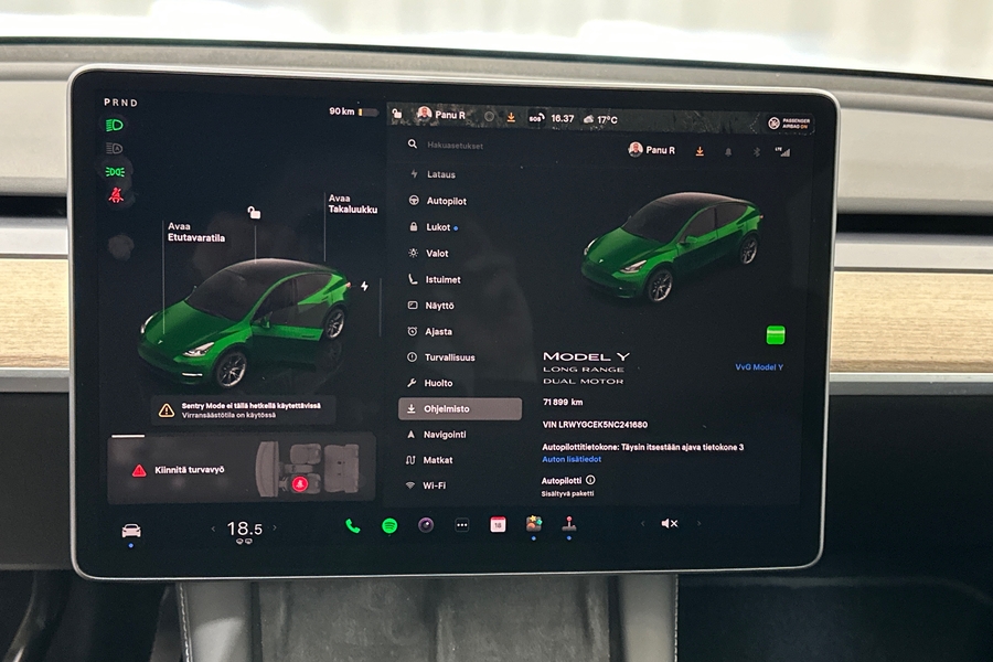 Tesla Model Y vaihtoauto