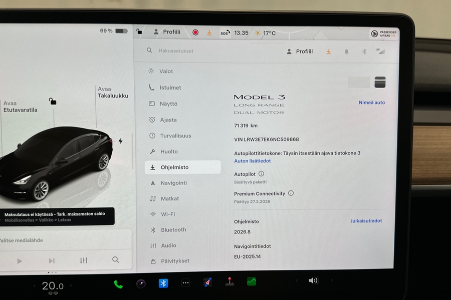 Tesla Model 3 vaihtoauto