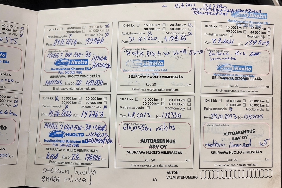 Nissan Qashqai vaihtoauto