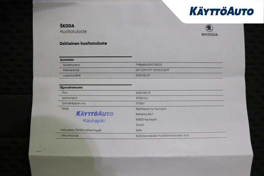 Skoda Octavia vaihtoauto