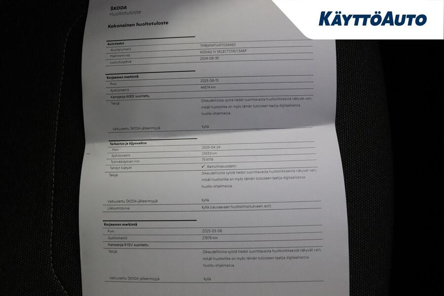 Skoda Kodiaq vaihtoauto