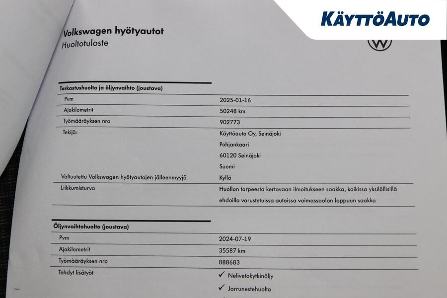 Volkswagen Transporter vaihtoauto