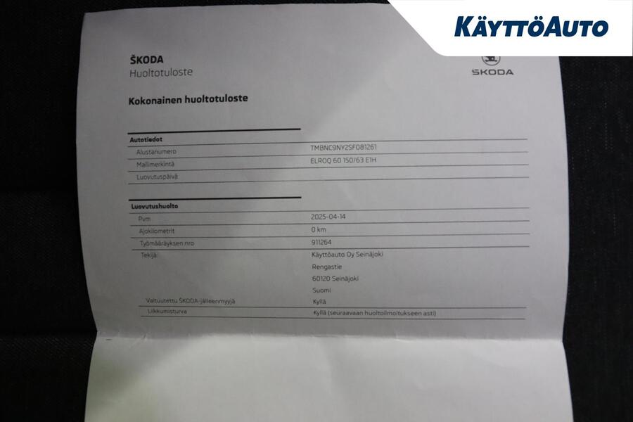 Skoda Elroq vaihtoauto