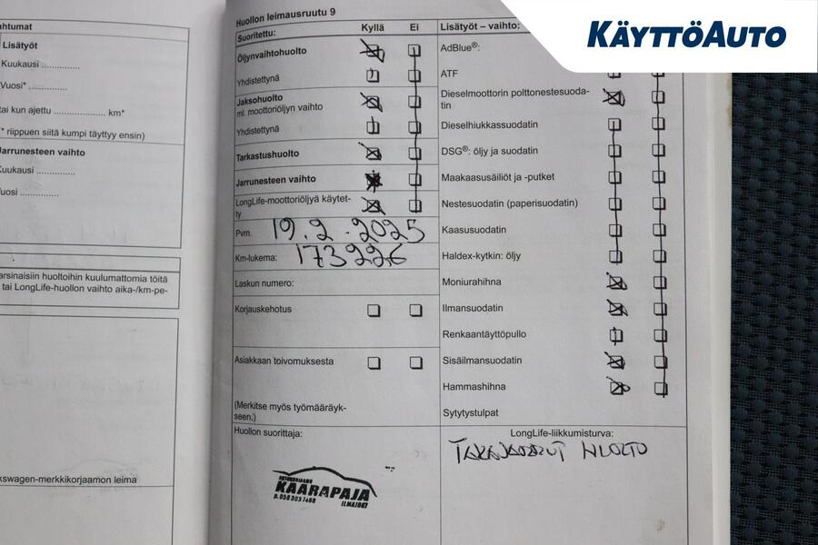 Volkswagen Golf vaihtoauto