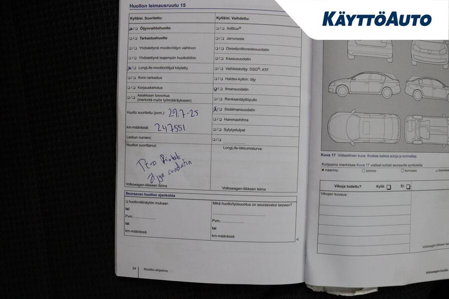 Volkswagen Passat vaihtoauto