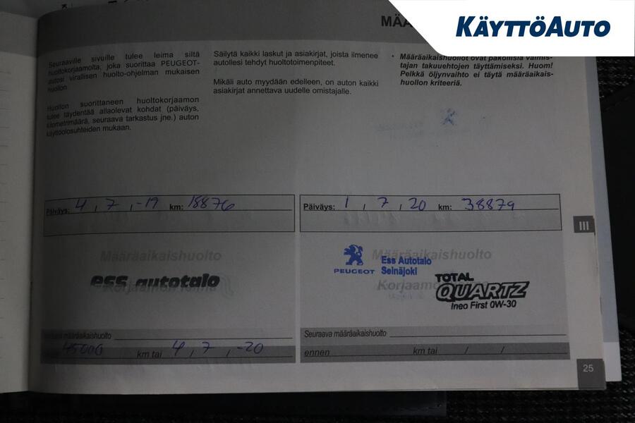 Peugeot 5008 vaihtoauto